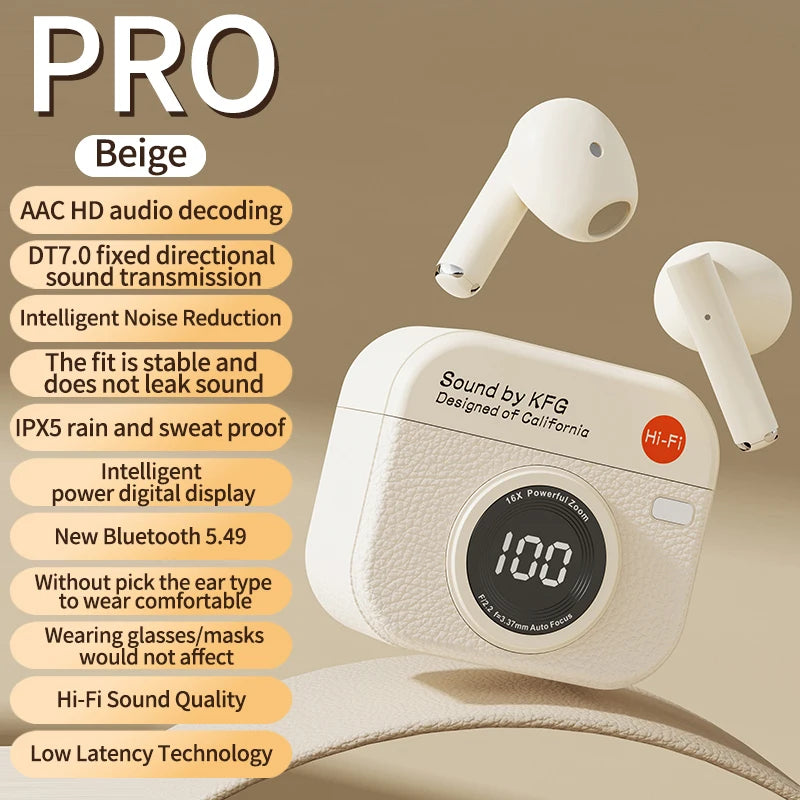Fone Bluetooth Retro Earbuds