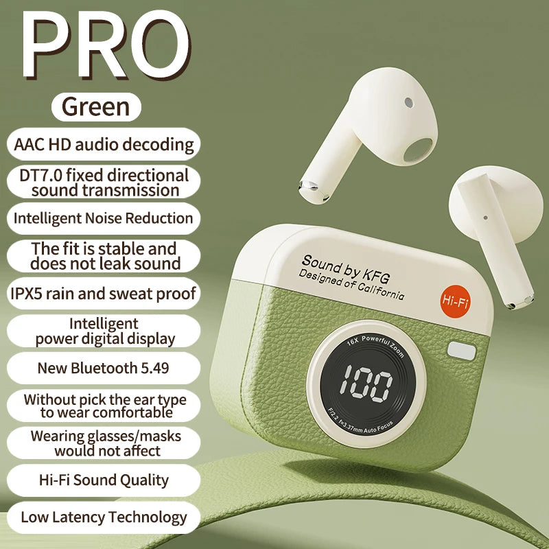Fone Bluetooth Retro Earbuds