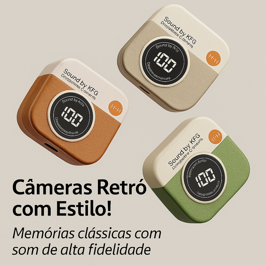 Fone Bluetooth Retro Earbuds